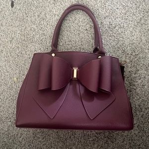 Crossi New York Mauve Bow Bag